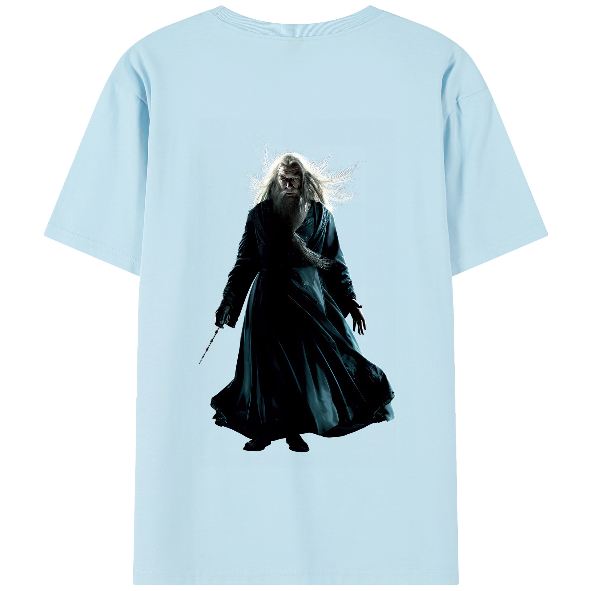 （画像用） Harry Potter ハリー・ポッターシリーズ 綿100％半袖Tシャツ（背面プリント）